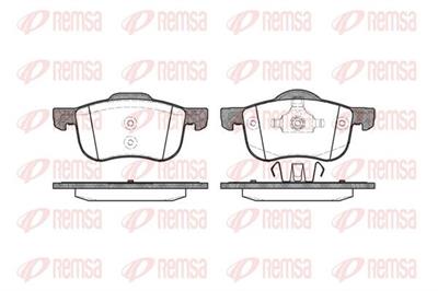 VOLVO ÖN FREN BALATASI S60-S80-V70-XC70 1999-2009 15-16 8634921 Remsa