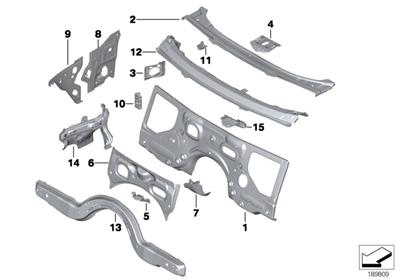 BAGLANTI AYAĞI F10/F10LCI/F12/F01/F02 41137204075