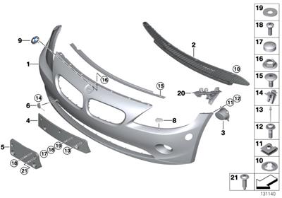 ÇAMURLUK BAGLANTI BRAKETİ SAĞ E85/E86 51117165180