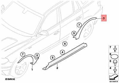 ARKA ÇAMURLUK DODİĞİ SOL M E83/E83LCI 51773415405