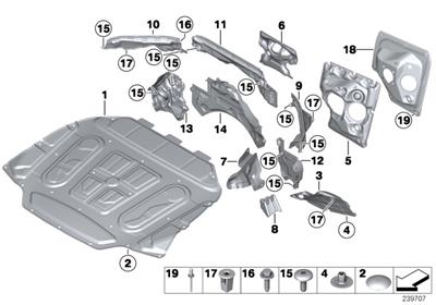 ARKA TEKER SES İZALASYONU F10/F12/F13/LCI 51487234328