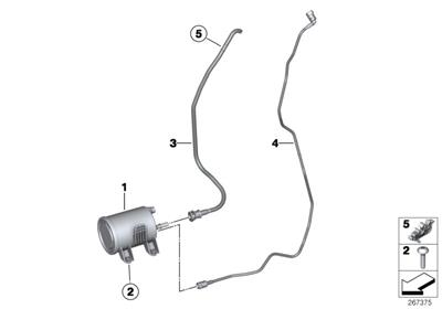 YAKIT HAVALANDIRMA BORUSU N13/N20/B38/B48 F20/F22