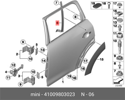 CAM KIZAGI RAYI MINI R60 41009803023