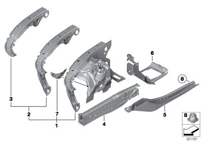 BAGLANTI SACI F10/F10LCI/F12/F01/F02 41217044669