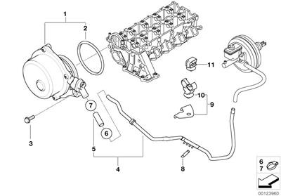 VAKUM POMPA BORUSU M47N2 / E46/E87/E60/E90/E83