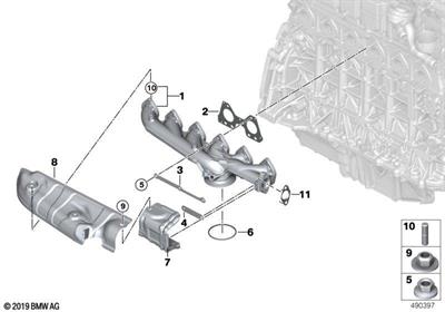 EKSOZ MANİFOLD N57 / E90LCI/F30/F32/F10/F02/F25