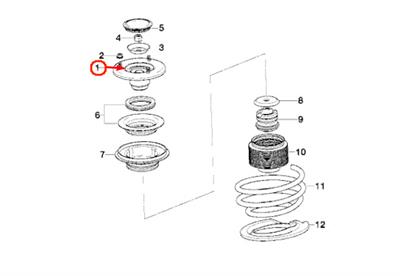 AMORTİSÖR TAKOZU Z8/E52