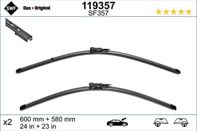 ÖN SİLECEK SETİ E60/E60LCI 61610431438