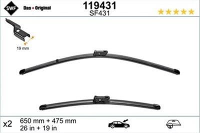 BMW ÖN SİLECEK SETİ G30/F45/G11 61612358552