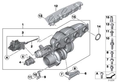 BMW TURBO AYAR ÜNİTESİ ( 8 485 115 117 ) F20/F30/F32/F10/F15/E84 11657638783