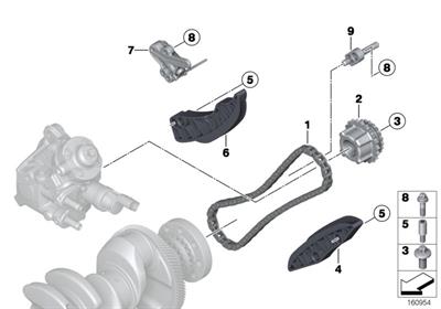 ZİNCİR BMW DİŞLİSİ N47/N47N 13527797906
