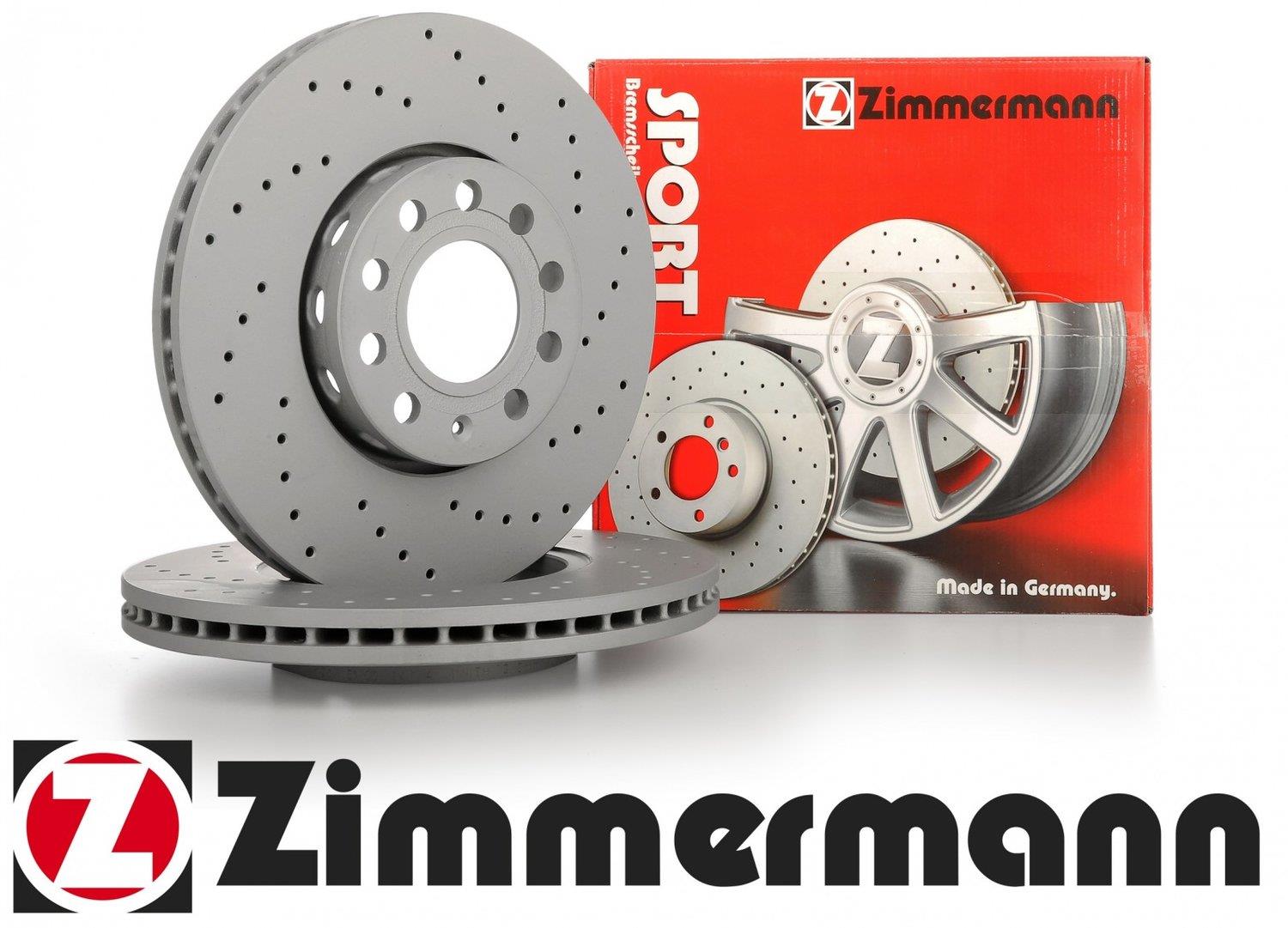 31665446-ZIMVOLVO ÖN FREN DİSKİ (S90-V90-V90CC-XC60) (17-) (17'') (31423724) SPOR DELİKLİ 31665446ZİMMERMAN