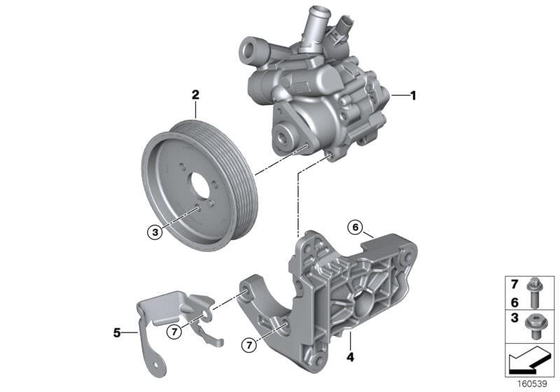 DİREKSİYON POMPASI N43 E90/E90LCI