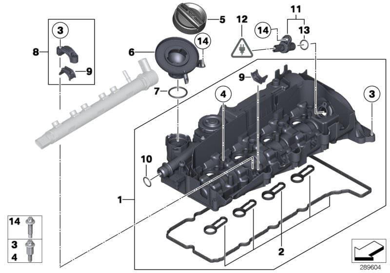 YAĞ DOLUM KAPAK GÖVDESİ F10