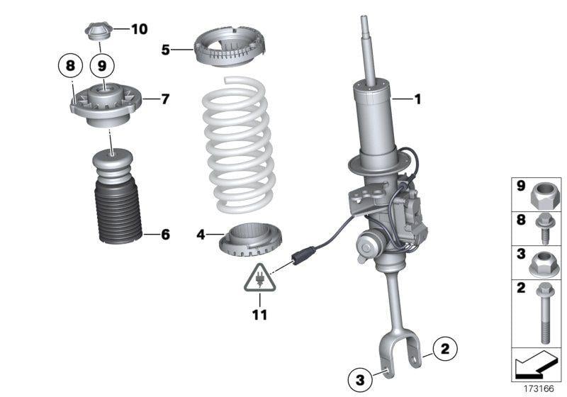 ÖN AMORTİSÖR F12/F13 D.NO:37116863124