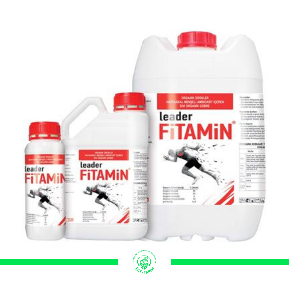 FİTAMİN 1 LT (HAYVANSAL MENŞELİ AMİNO ASİT İÇEREN SIVI ORGANİK GÜBRE)