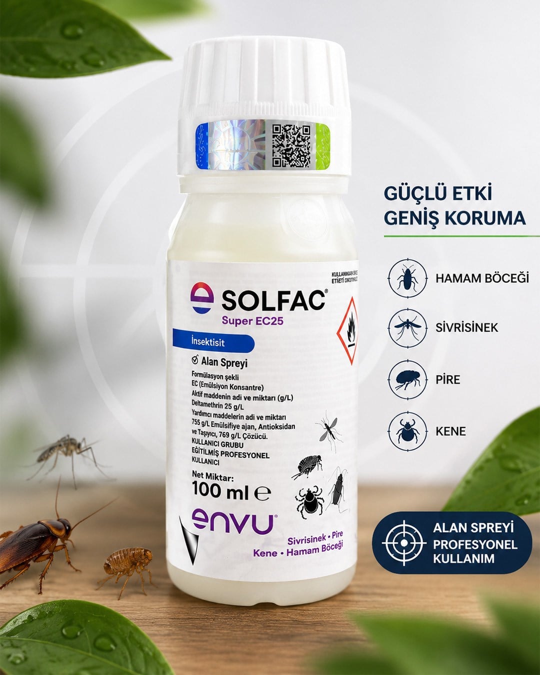 Solfac Super EC25 Alan Spreyi 100 ml