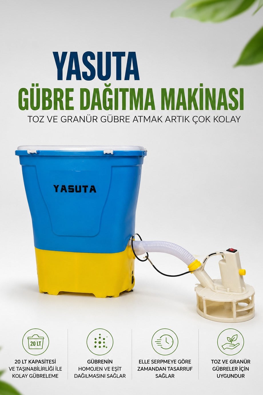 YASUTA GÜBRE DAĞITMA MAKİNASI
