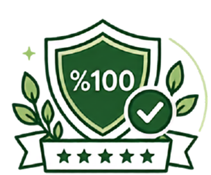 %100 Orijinal Ürün Garantisi