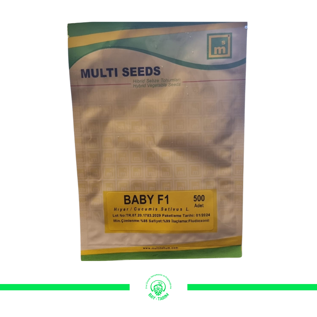 Baby Salatalık Tohumu Hibrit 500 Adet