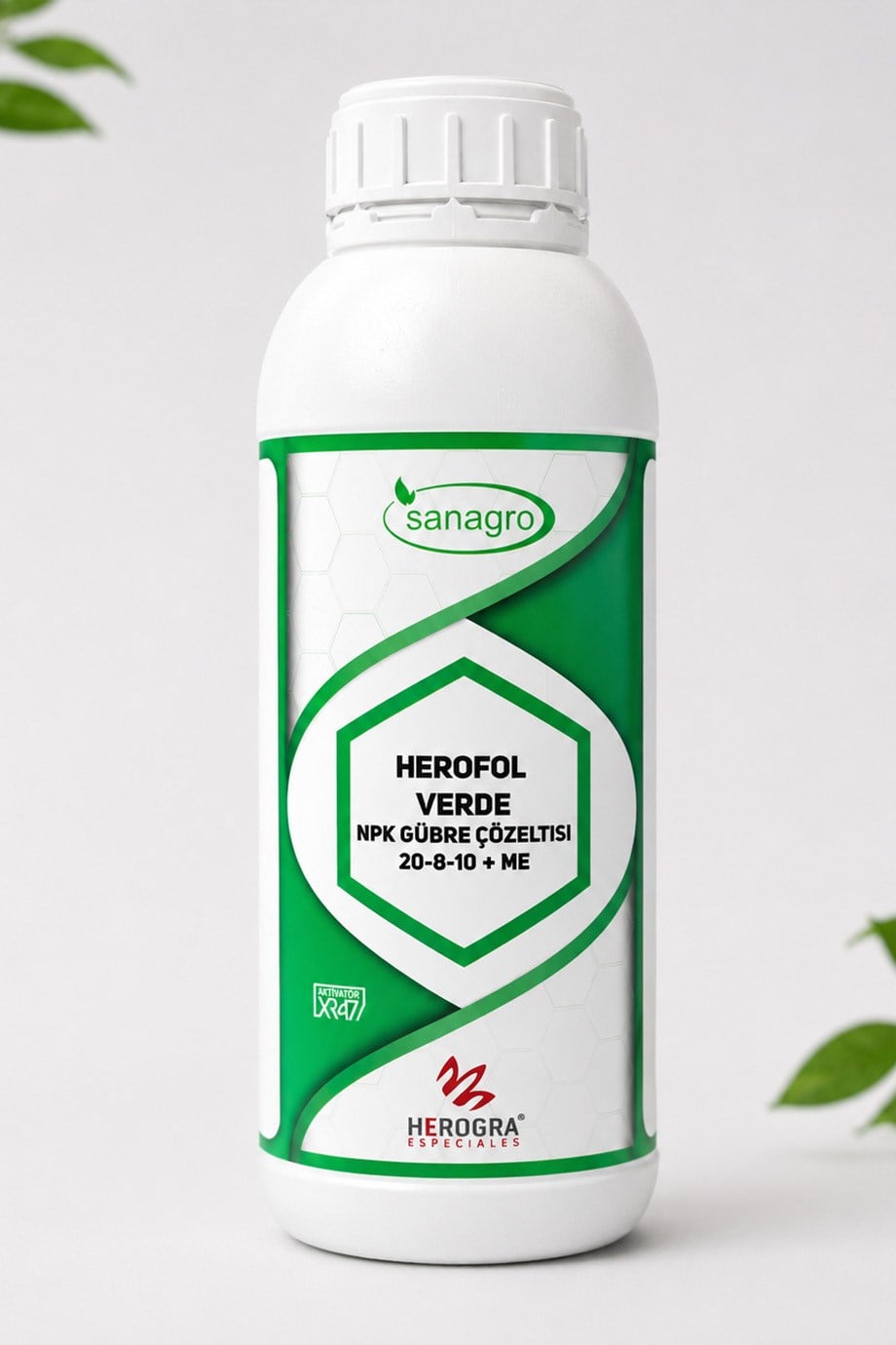 Herofol Verde NPK Gübre Çözeltisi 20-8-10+ME 1 L