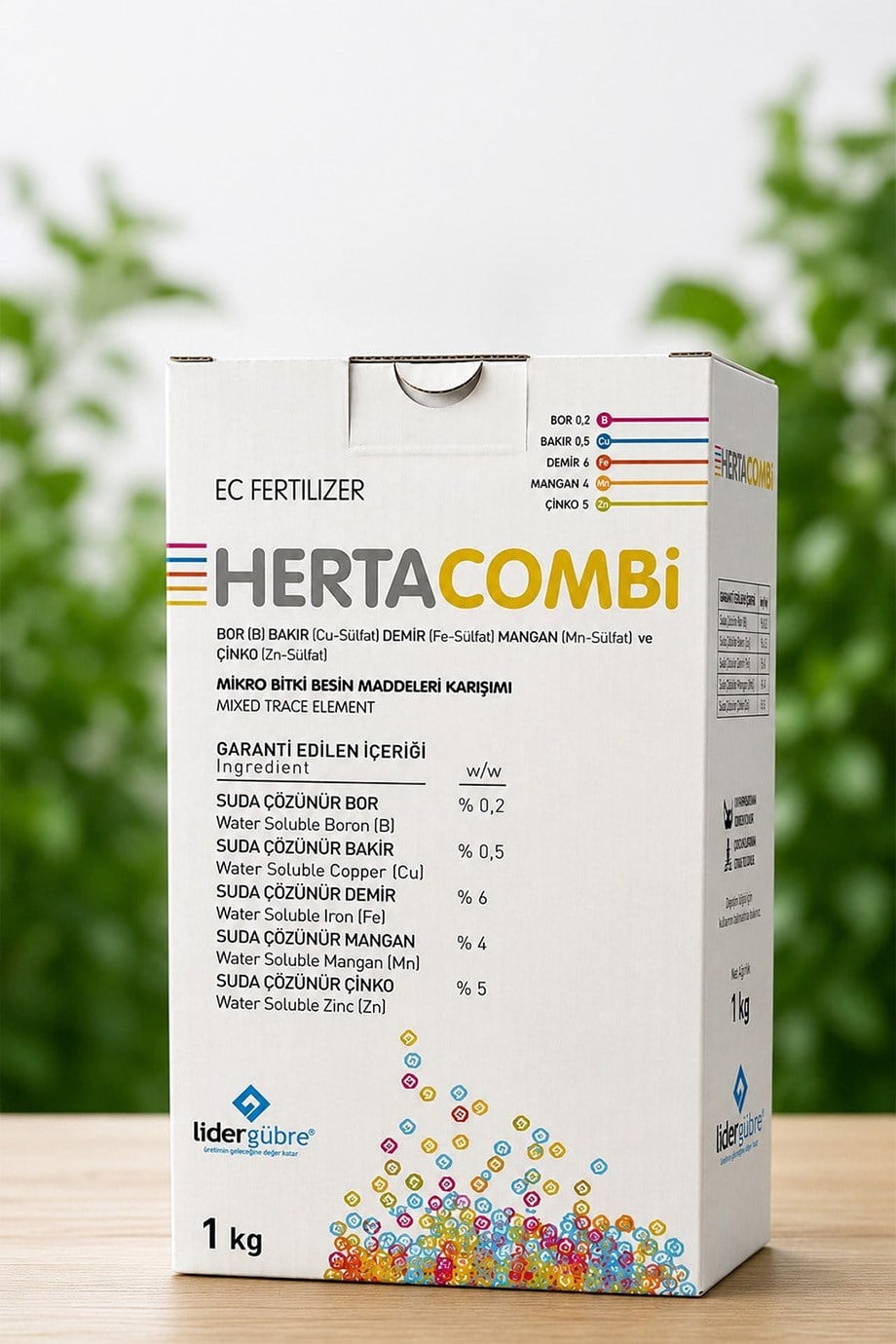 HERTACOMBİ Mikro Bitki Besin Maddeleri Karışımı 1 Kg