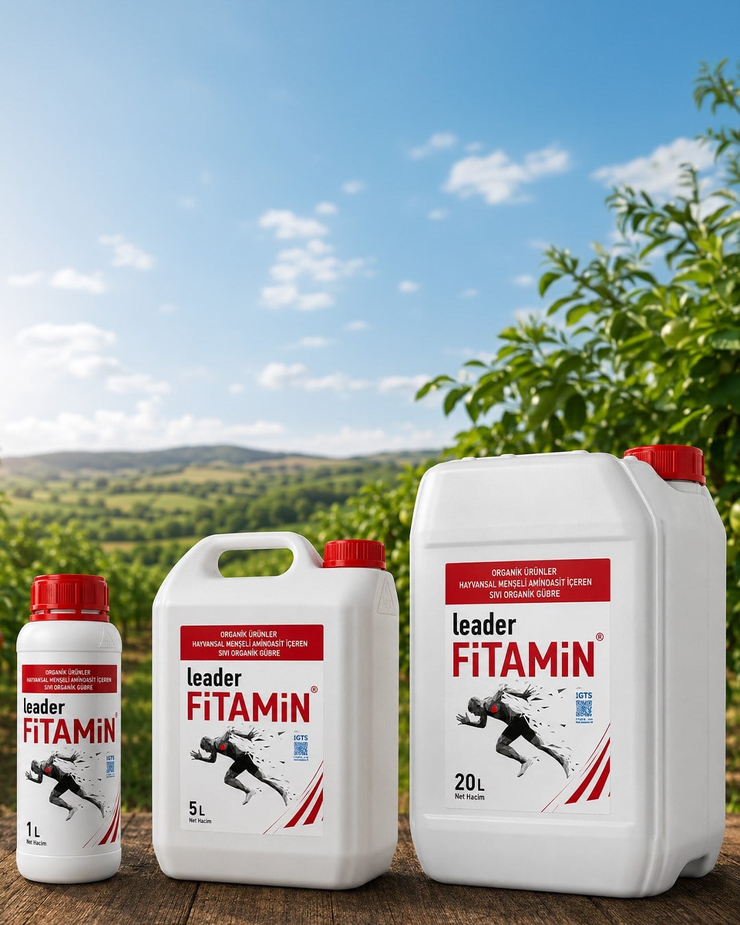 Leader Fitamin Hayvansal Menşeli Aminoasit İçeren Sıvı Organik Gübre