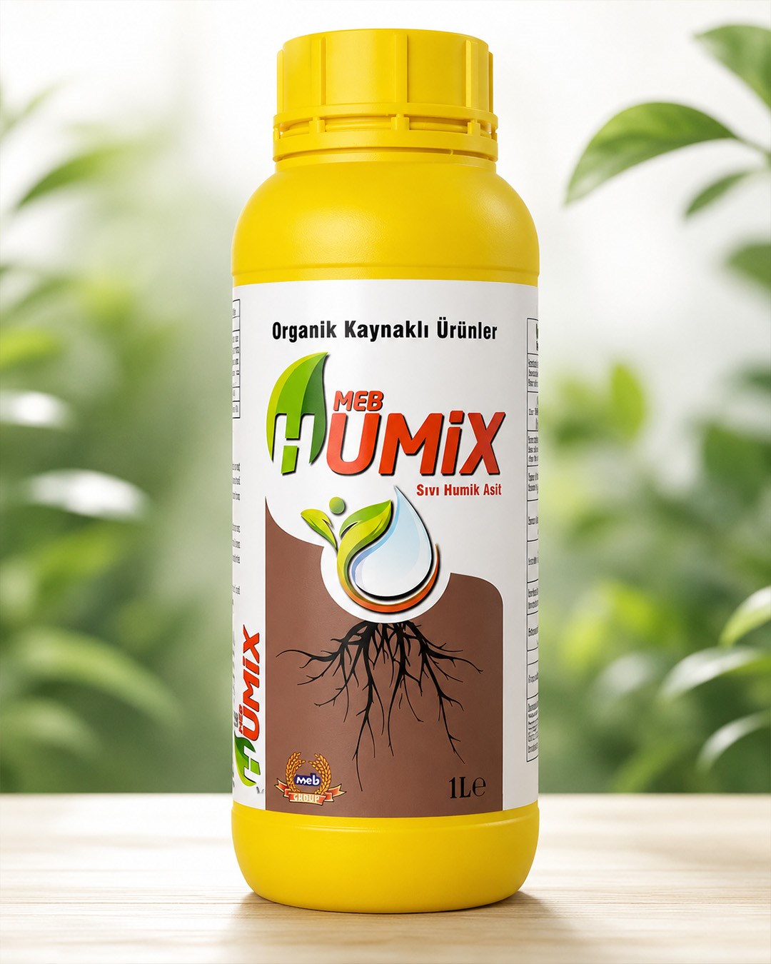 MEB HUMİX Sıvı Humik Asit Organik Kaynaklı Ürün 1 L