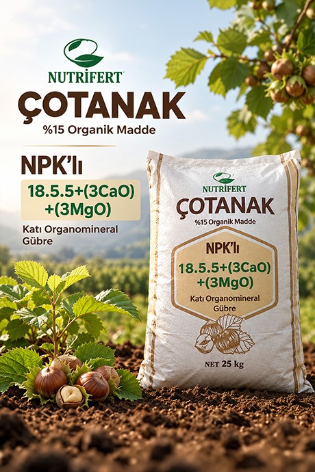 Nutrifert Çotanak NPK 18-5-5 Organomineral Gübre
