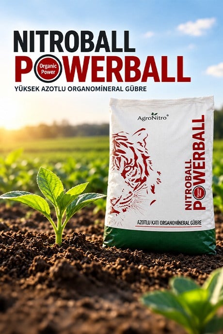Powerball Yüksek Azotlu Organomineral Gübre