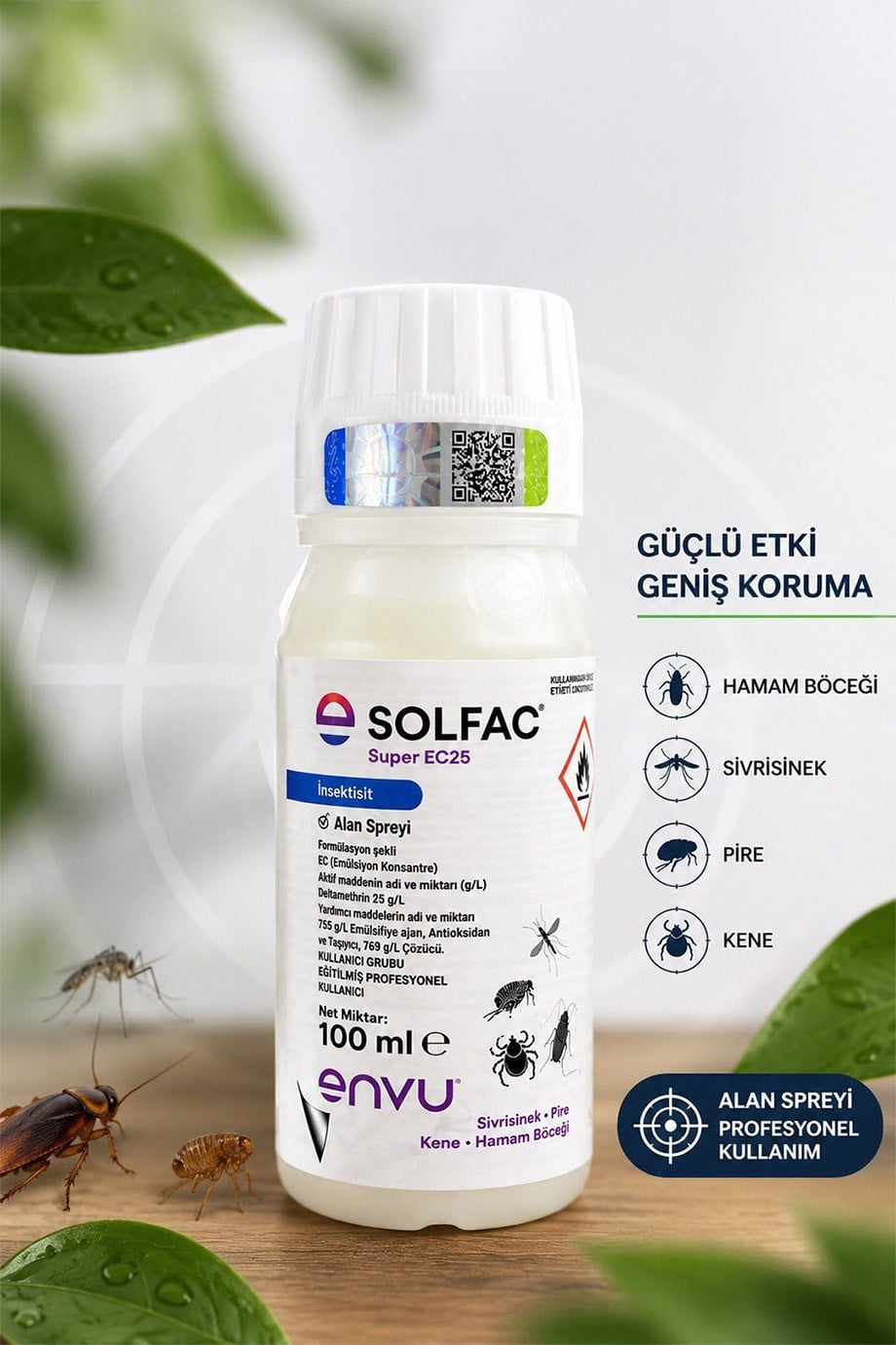 Solfac Super EC25 Alan Spreyi 100 ml