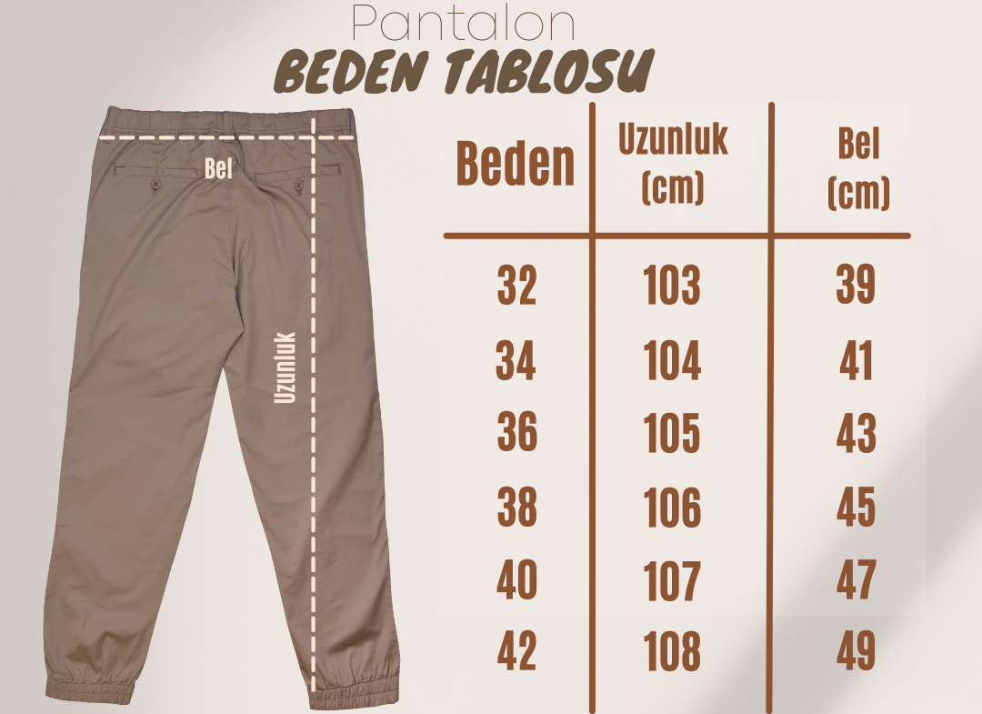 967023-1 Beden Tablosu