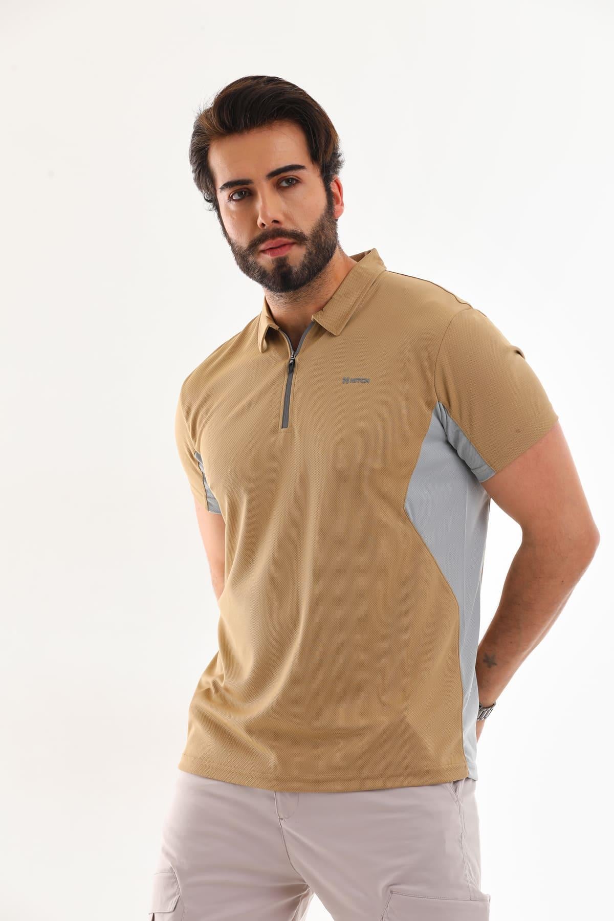 Nefes Alabilen Hakim Yaka Sport T-Shirt