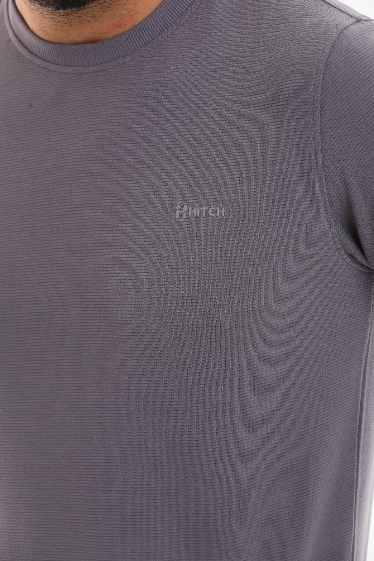 Ottoman Bisiklet Yakalı Sweatshirt