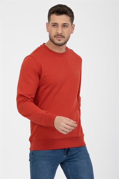 3 İplik Bisiklet Diagonel Sweatshirt