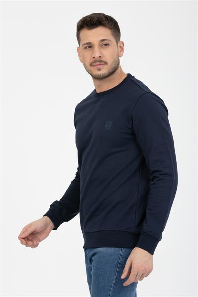 3 İplik Bisiklet Diagonel Sweatshirt