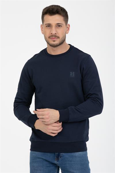 3 İplik Bisiklet Diagonel Sweatshirt