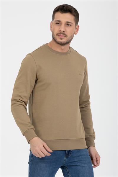 3 İplik Bisiklet Diagonel Sweatshirt