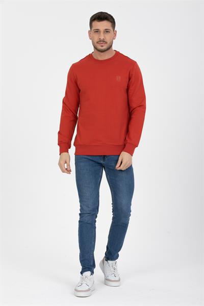 3 İplik Bisiklet Diagonel Sweatshirt