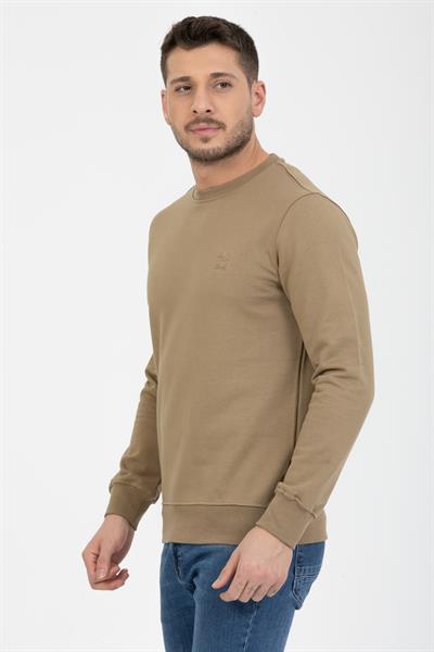 3 İplik Bisiklet Diagonel Sweatshirt