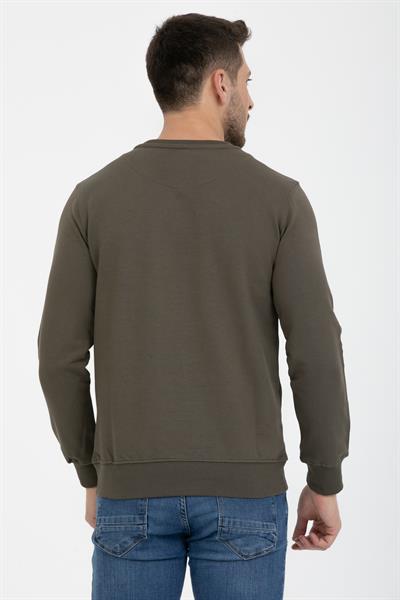 3 İplik Bisiklet Diagonel Sweatshirt