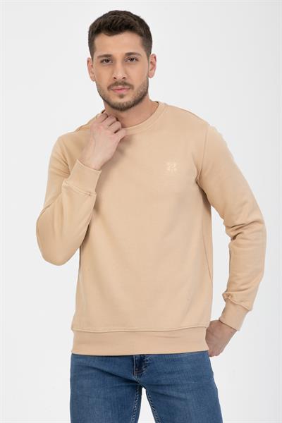 3 İplik Bisiklet Diagonel Sweatshirt