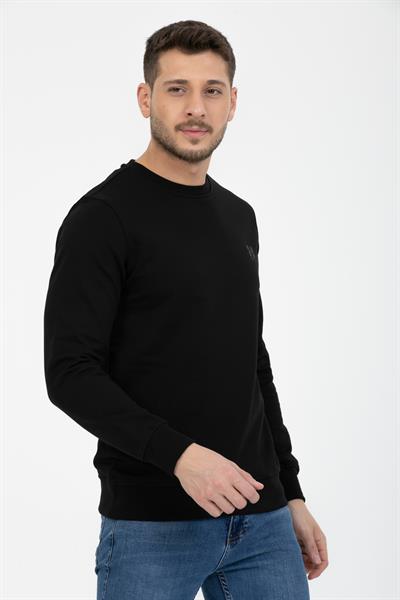 3 İplik Bisiklet Diagonel Sweatshirt