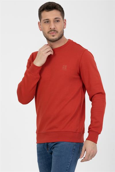 3 İplik Bisiklet Diagonel Sweatshirt