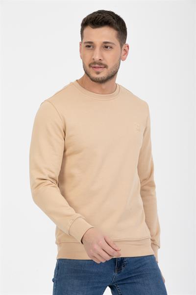 3 İplik Bisiklet Diagonel Sweatshirt