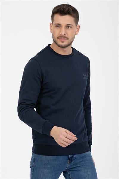 3 İplik Bisiklet Diagonel Sweatshirt