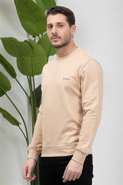 3 İplik Bisiklet Yaka Sweatshirt