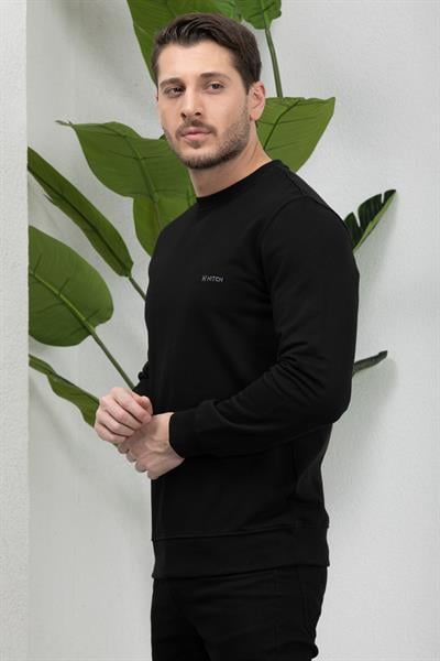 3 İplik Bisiklet Yaka Sweatshirt