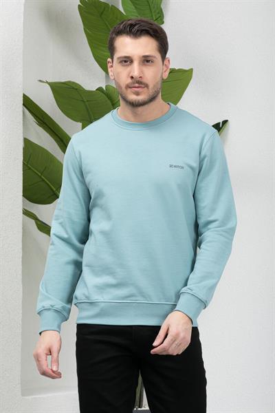 3 İplik Bisiklet Yaka Sweatshirt