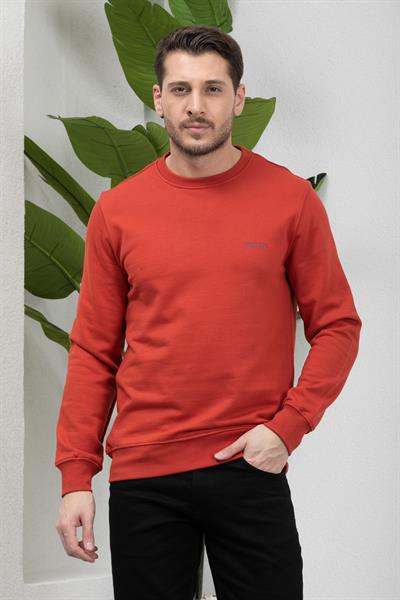 3 İplik Bisiklet Yaka Sweatshirt